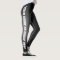 Write Your Name Black Fade Custom Leggings Vers 2