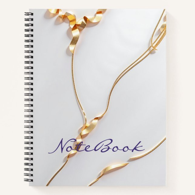 Write Your Own Story with Our 8.5 x 11  Notebook (Front)