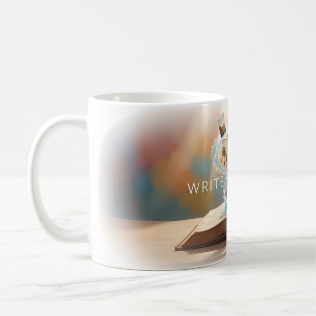 Write Your Story Memory Spiral Mug (Left)