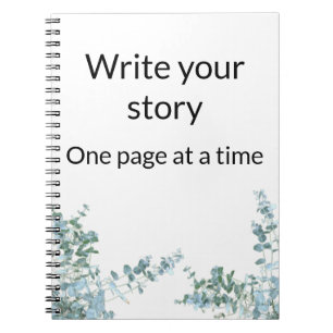 Write Your Story – Motivational Photo Notebook