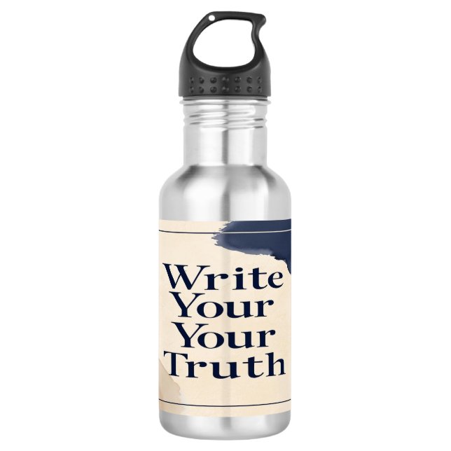 Write Your Truth 2 532 Ml Water Bottle (Front)