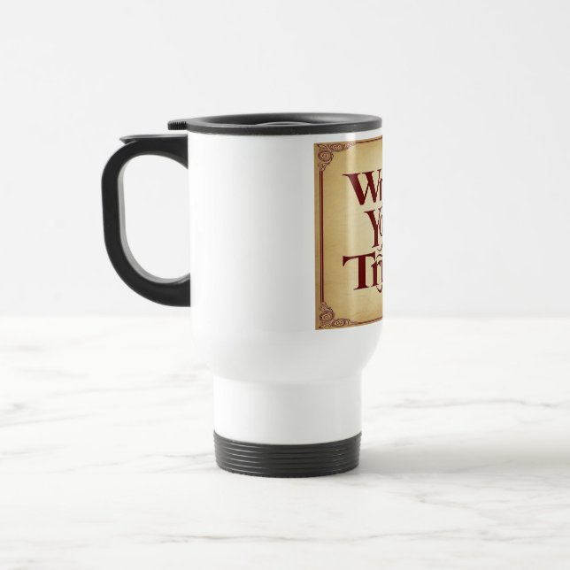 Write Your Truth 3 Travel Mug (Left)
