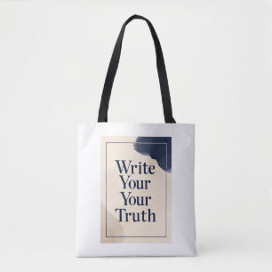 Write Your Truth option 3 Tote Bag