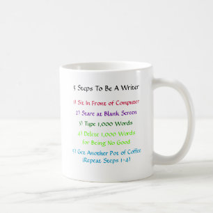 Writer 5-Steps Mug