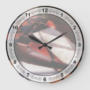 Writer - A letter to my Brother Large Clock