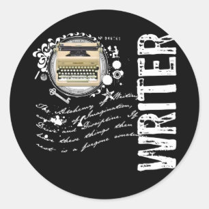 Writer Alchemy Classic Round Sticker