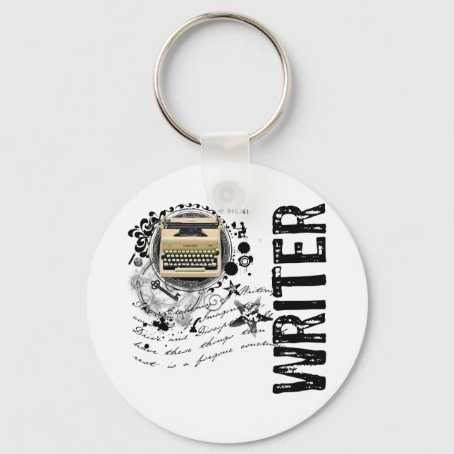 Writer Alchemy Key Ring (Front)