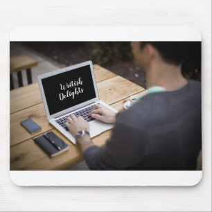 Writer at Work / Writish Delights (© Mira) Mouse Mat