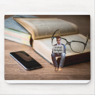 Writer at Work / Writish Delights (© Mira) Mouse Mat