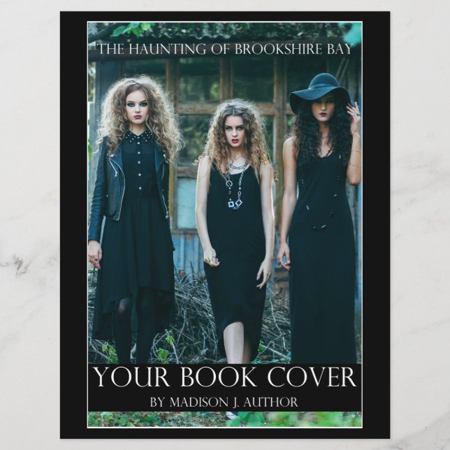 Writer Author Book Cover Promotion Large Flyer (Front)