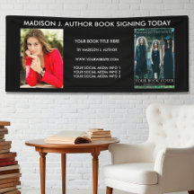 Writer Author Book Photo Black or Pick Colour