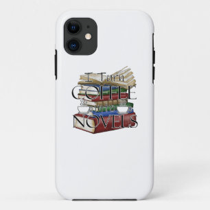Writer Author I Turn Coffee Into Novels Writing iPhone 11 Case