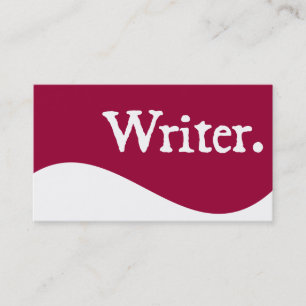 Writer Business Card