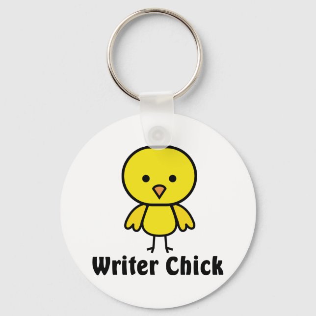 Writer Chick Key Ring (Front)