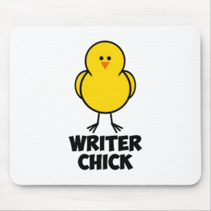 Writer Chick Mouse Mat