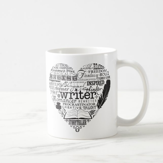 Writer Coffee Mug (Right)