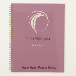 Writer Dusky Colour Planner