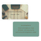 Writer Editor Typwriter Journal Business Cards