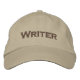 Writer Embroidered Baseball Cap / Baseball Hat