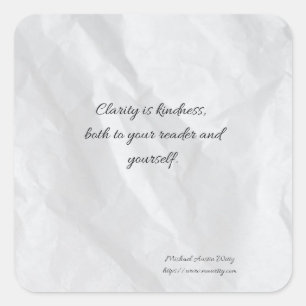 Writer Fortune Sticker – Encouragement for Writers