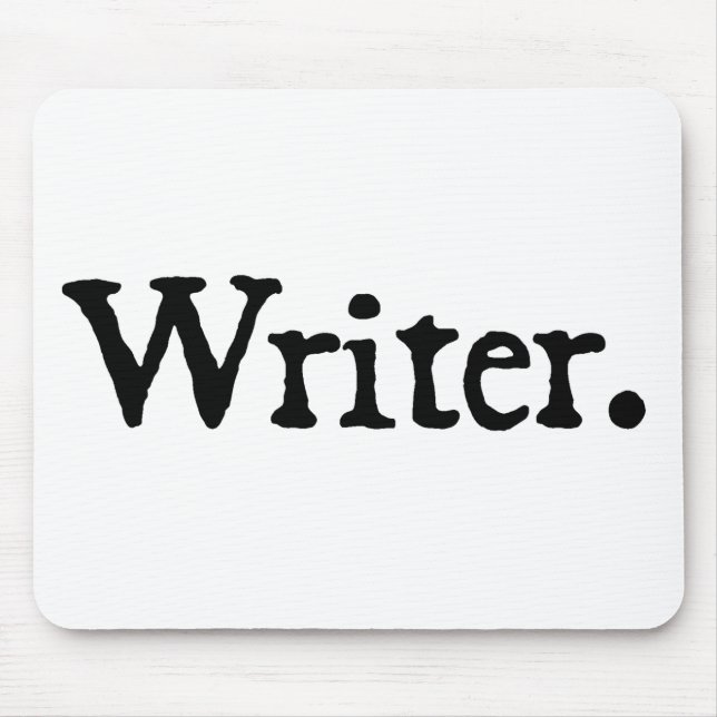 Writer. Mouse Mat (Front)