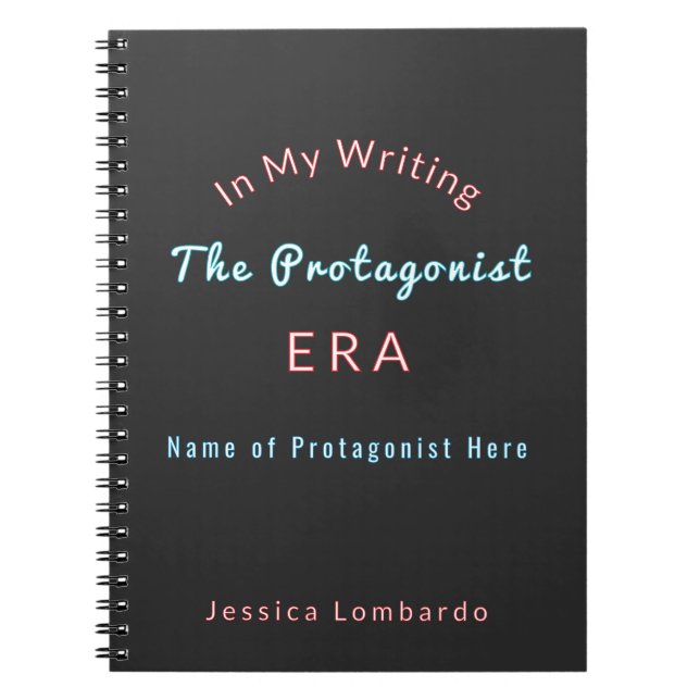 Writer Personalised Notebook (Front)