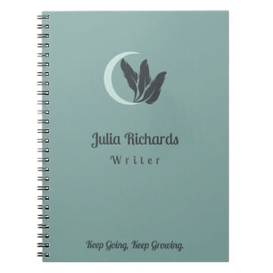 Writer personalised notebook