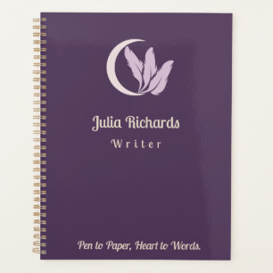 Writer Purple Macaroon Planner