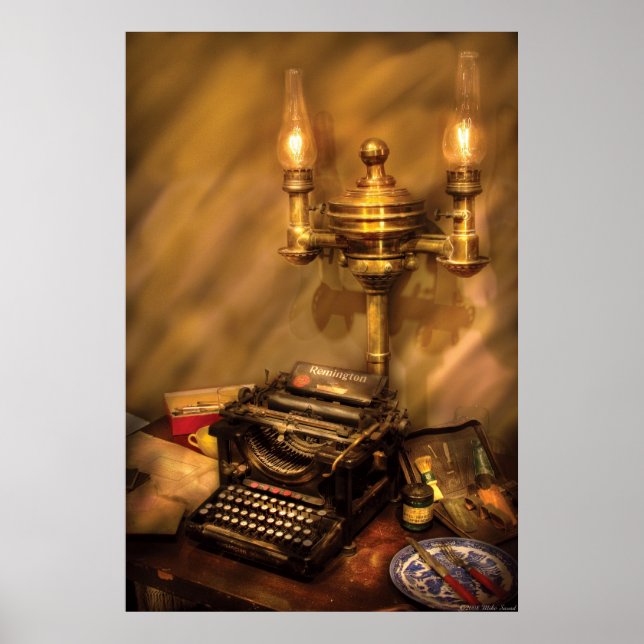 Writer - Remington Typewriter Poster (Front)