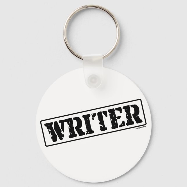 Writer Stamp Key Ring (Front)
