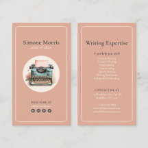 writer vintage retro coral typewriter