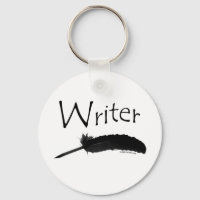 Writer with quill pen