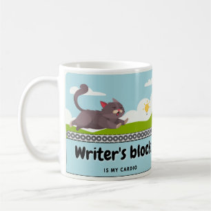 Writer's Block: Hilarious Writer's Comic Strip Coffee Mug