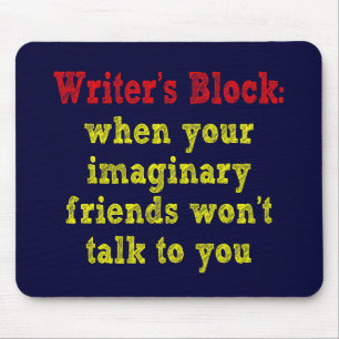Writers Block: Mouse Mat