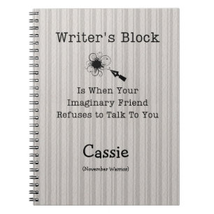 Writer's Block Notebook
