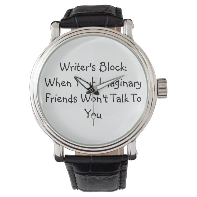 Writer's Block Watch (Front)