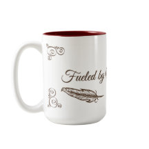 Writer's Coffee Mug | Fuelled by Coffee & Chapters
