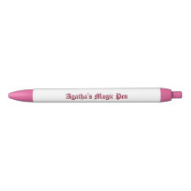 Writer's Gift Pen, Customisable, Pink,