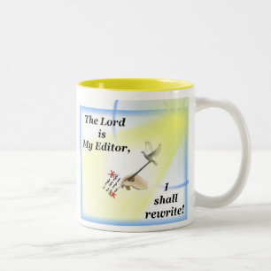 Writer's Mug with Psalm 23 Parody