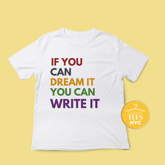 Writer's Quote T-shirts Fall Colours