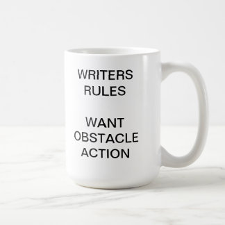 Writers Rules Coffee Mug