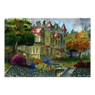 Writer's shelter photo print