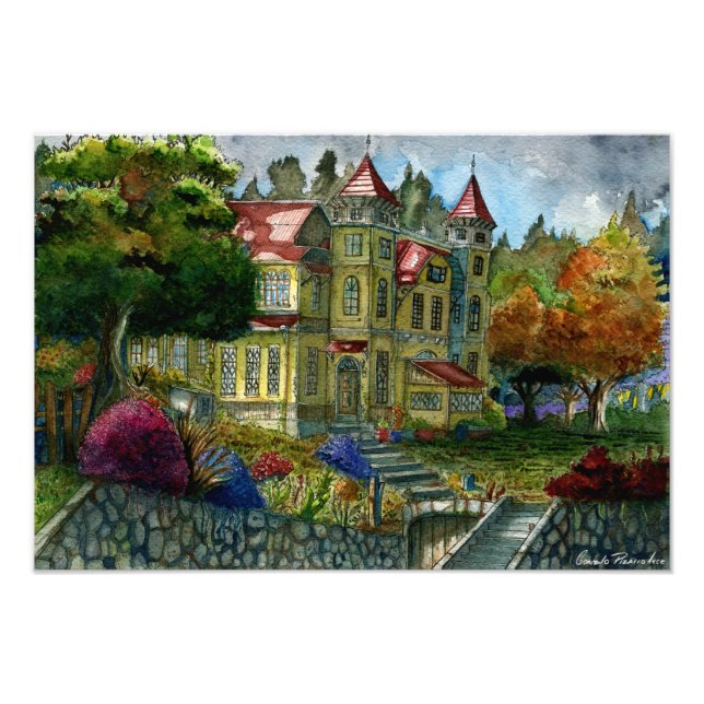 Writer's shelter photo print (Front)