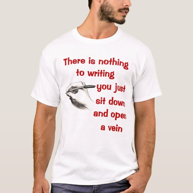 Writer's T-shirt (Front)