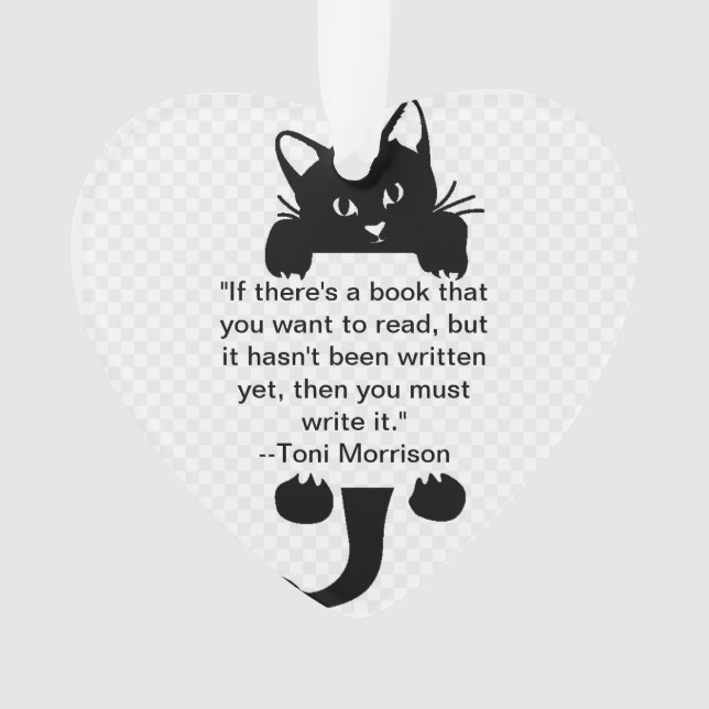 Writers Tree Ornament (Front)