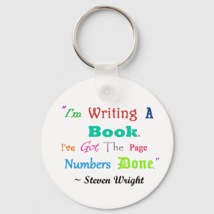 Writers Writers Everywhere Key Ring
