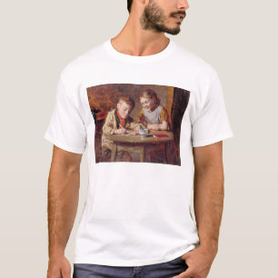 Writing a Letter (oil on panel) T-Shirt