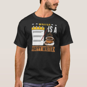 Writing Backprint For Authors And Writers 10 T-Shirt