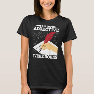 Writing Backprint For Authors And Writers 15 T-Shirt