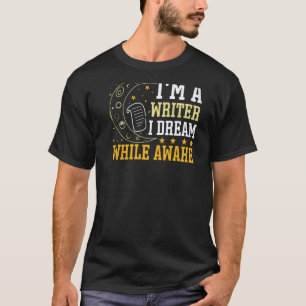 Writing Backprint For Authors And Writers 18 T-Shirt